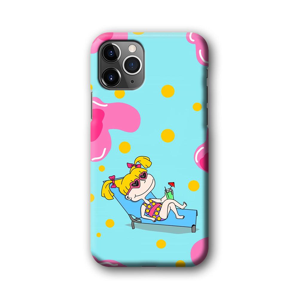 Rugrats Angelica Sunbathing iPhone 11 Pro Case-Oxvistore