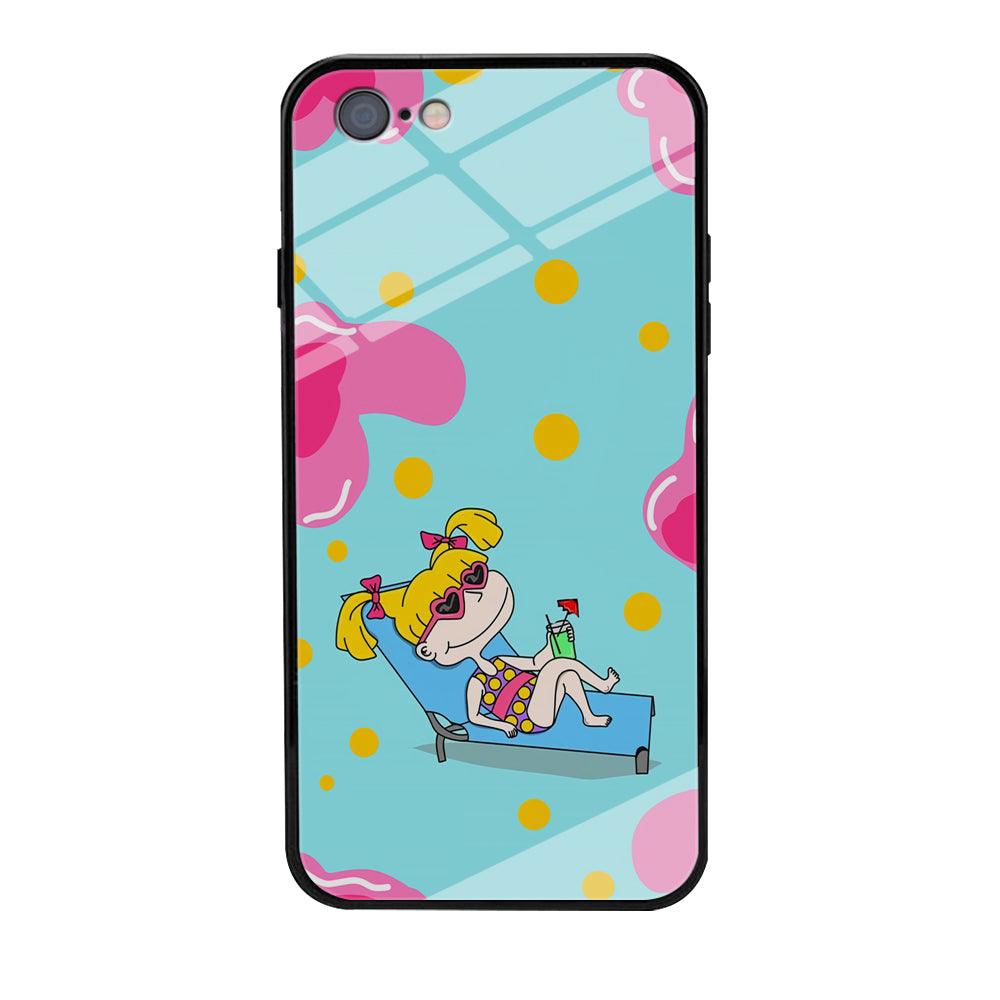 Rugrats Angelica Sunbathing iPhone 6 Plus | 6s Plus Case-Oxvistore