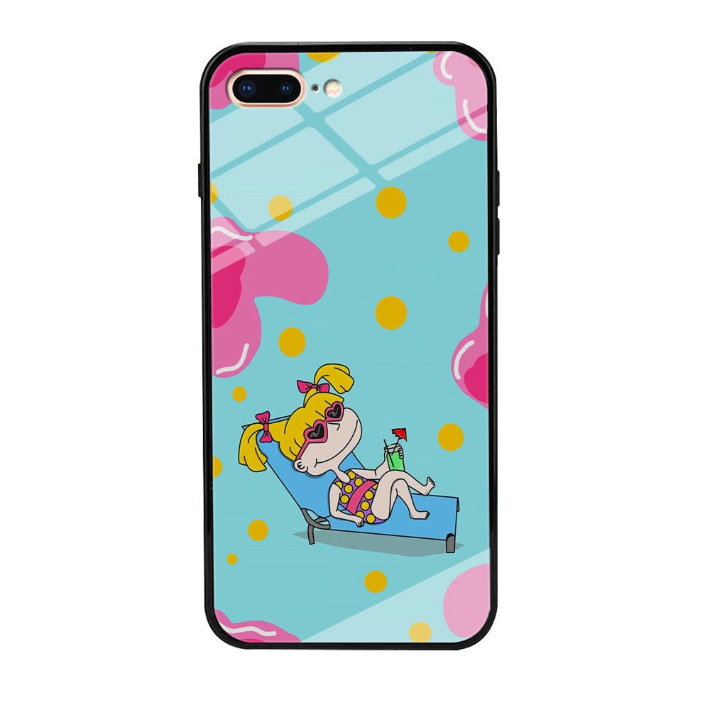 Rugrats Angelica Sunbathing iPhone 7 Plus Case-Oxvistore