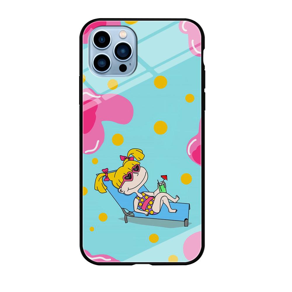 Rugrats Angelica Sunbathing iPhone 12 Pro Max Case-Oxvistore