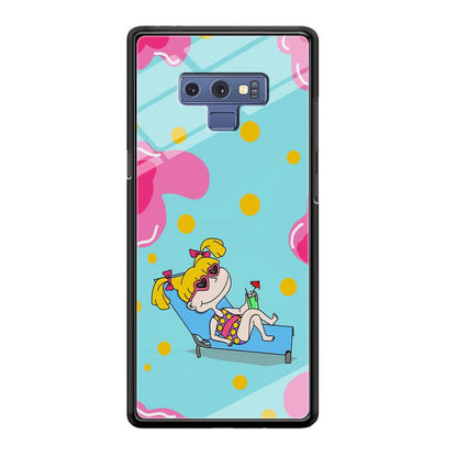 Rugrats Angelica Sunbathing Samsung Galaxy Note 9 Case-Oxvistore