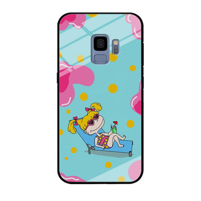 Rugrats Angelica Sunbathing Samsung Galaxy S9 Case-Oxvistore