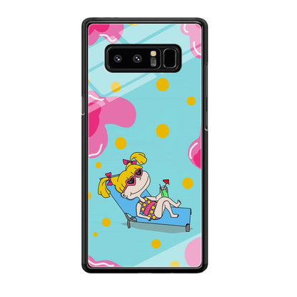 Rugrats Angelica Sunbathing Samsung Galaxy Note 8 Case-Oxvistore