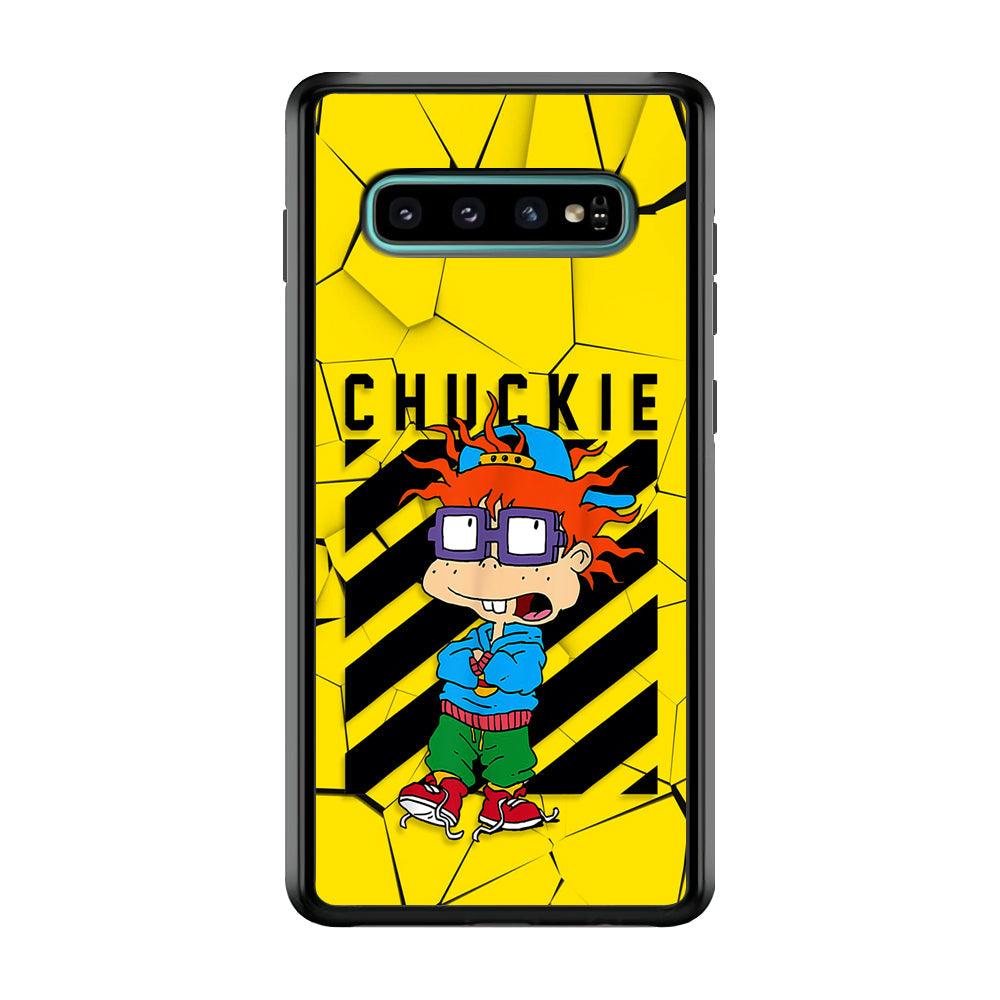 Rugrats Chuckie and His Style Samsung Galaxy S10 Plus Case-Oxvistore