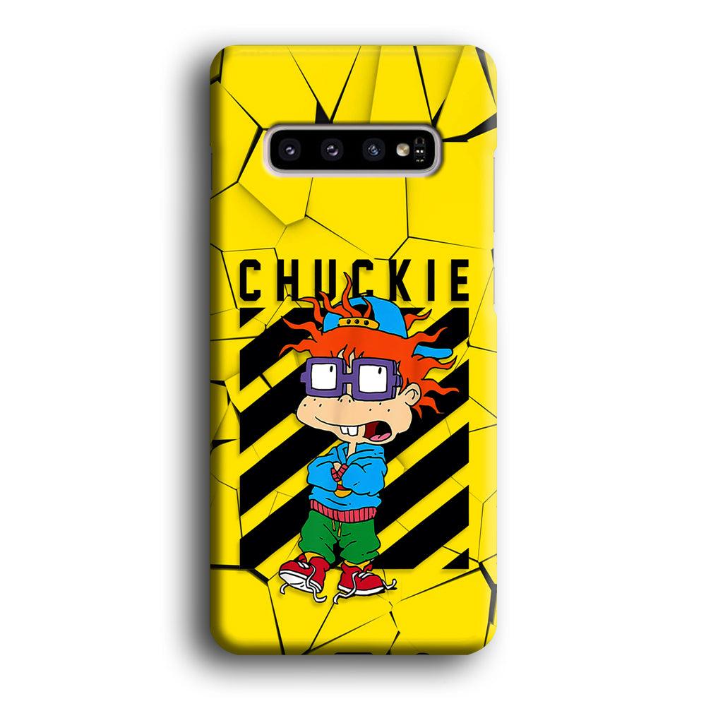 Rugrats Chuckie and His Style Samsung Galaxy S10 Plus Case-Oxvistore