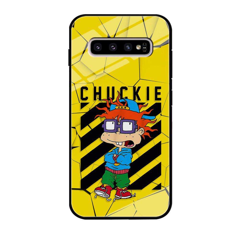 Rugrats Chuckie and His Style Samsung Galaxy S10 Plus Case-Oxvistore