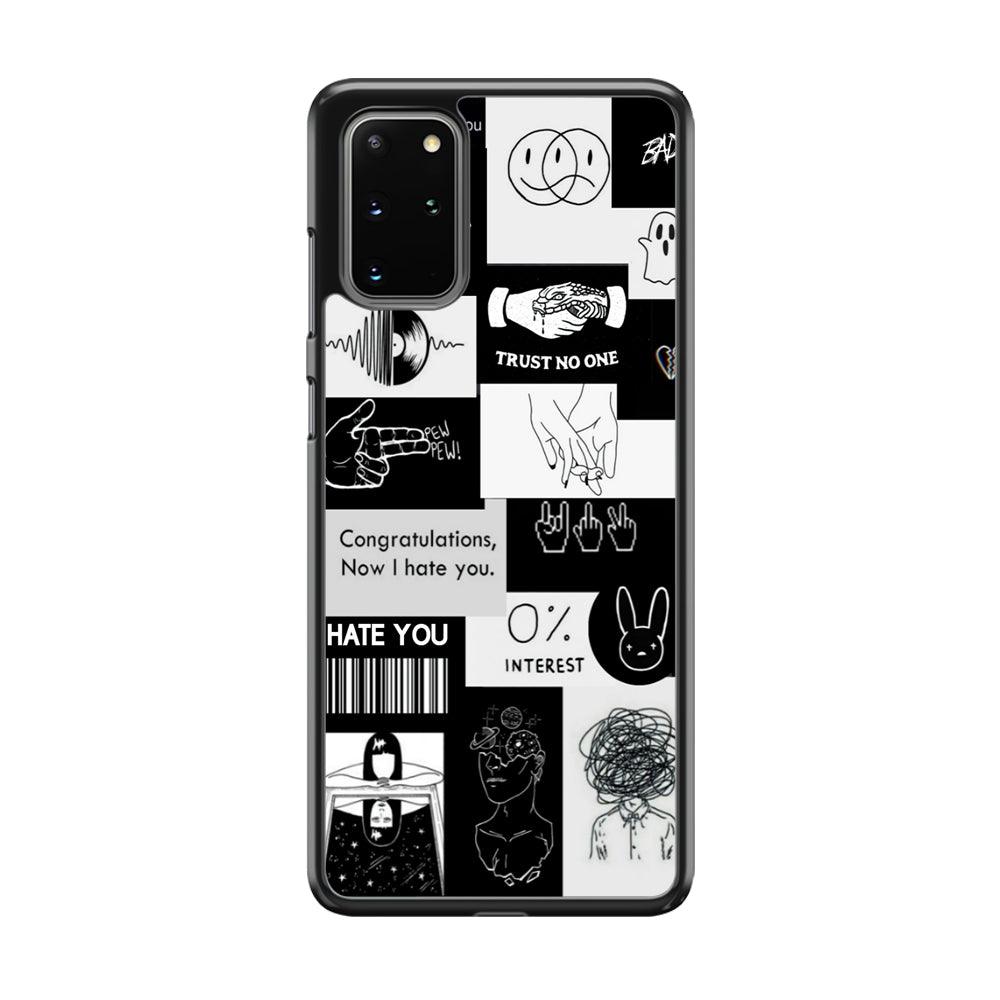 Rules of Friendship Samsung Galaxy S20 Plus Case-Rubber White (2D Case)-Oxvistore