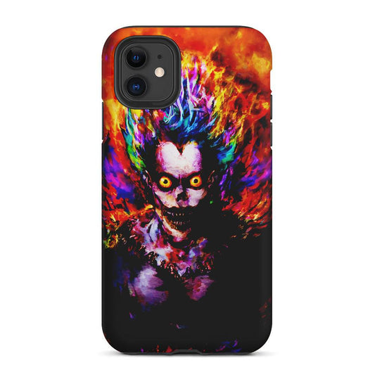 Ryuk Death Note Painting 2 in 1 Tough Phone Case-Oxvistore