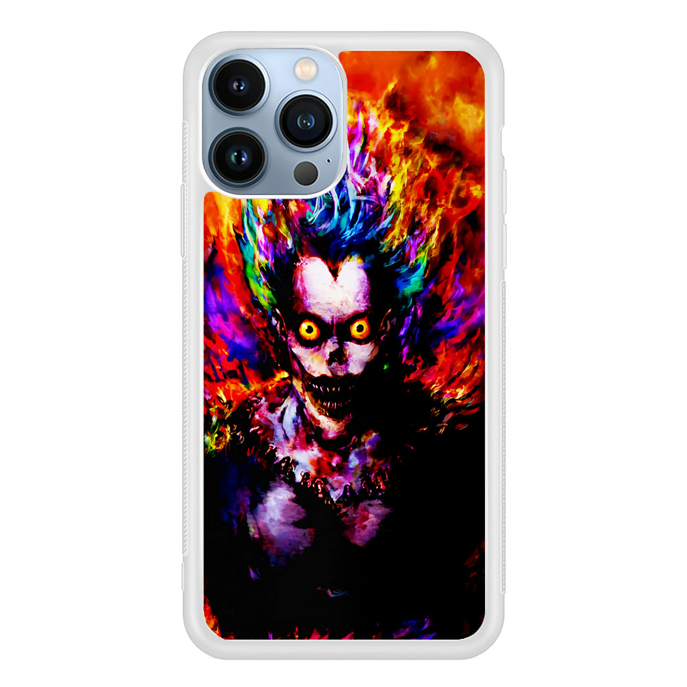 Ryuk Death Note Painting 2D Rubber Phone Case