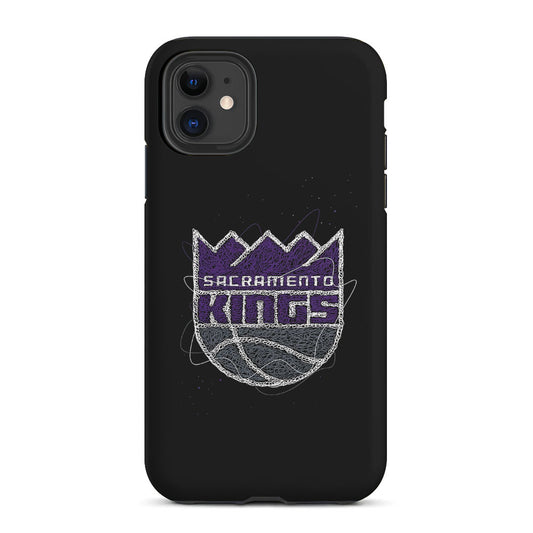 Sacramento Kings Abstract 2 in 1 Tough Phone Case