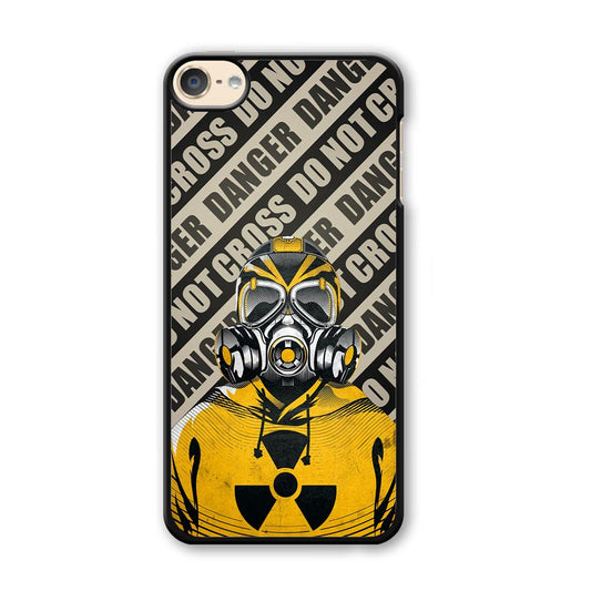 Safety from Dangerous Thing iPod Touch 6 Case-Plastic White (2D Case)-Oxvistore