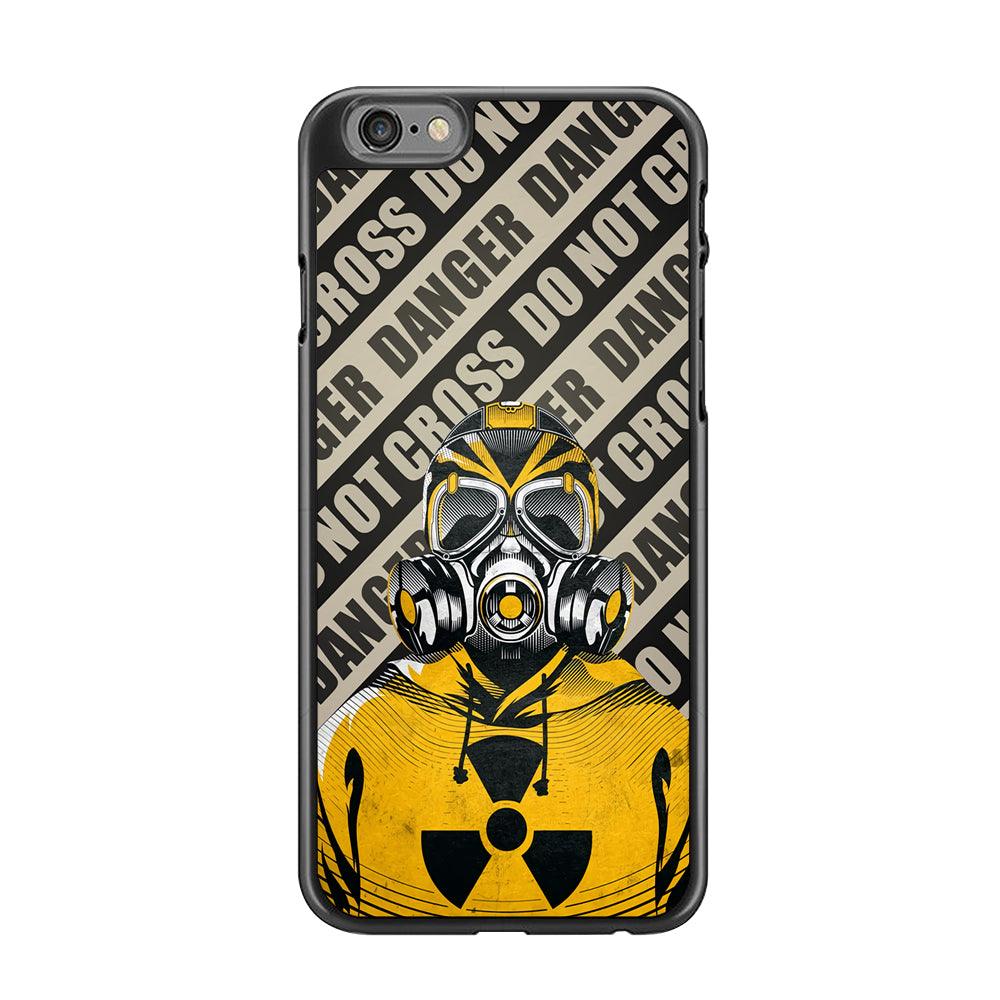 Safety from Dangerous Thing iPhone 6 Plus | 6s Plus Case-Rubber Black (2D Case)-Oxvistore