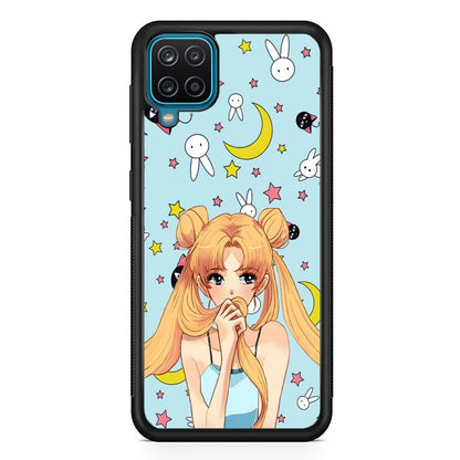 Sailor Moon Day to Relax Samsung Galaxy A12 Case-Oxvistore