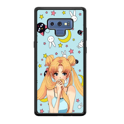 Sailor Moon Day to Relax Samsung Galaxy Note 9 Case-Oxvistore