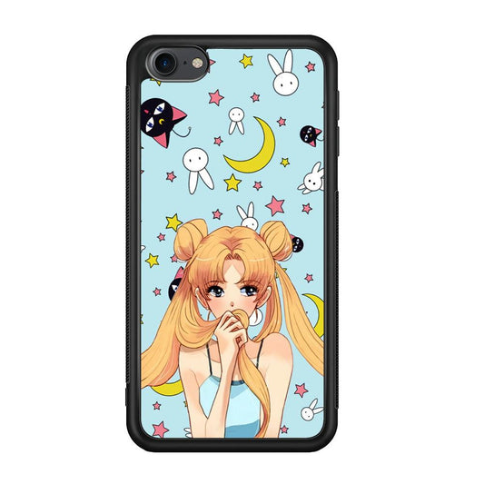 Sailor Moon Day to Relax iPod Touch 6 Case-Oxvistore