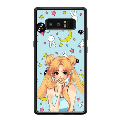 Sailor Moon Day to Relax Samsung Galaxy Note 8 Case-Oxvistore