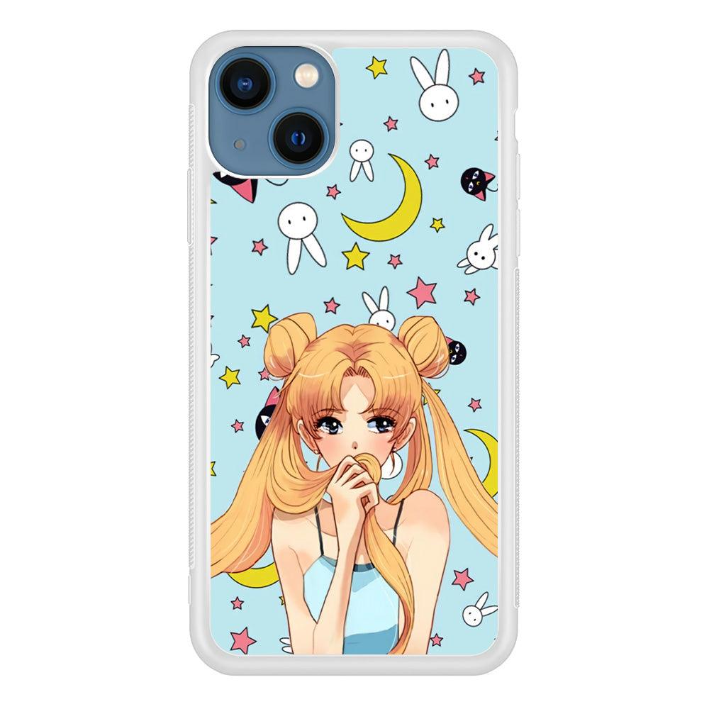 Sailor Moon Day to Relax iPhone 15 Plus Case-Oxvistore