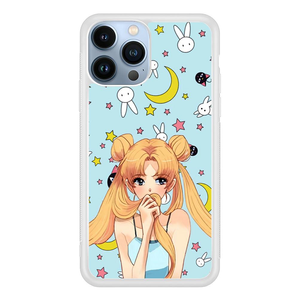 Sailor Moon Day to Relax iPhone 14 Pro Max Case-Oxvistore