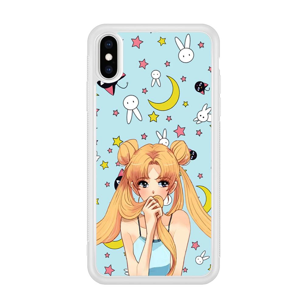 Sailor Moon Day to Relax iPhone Xs Max Case-Oxvistore