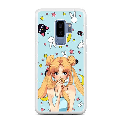 Sailor Moon Day to Relax Samsung Galaxy S9 Plus Case-Oxvistore