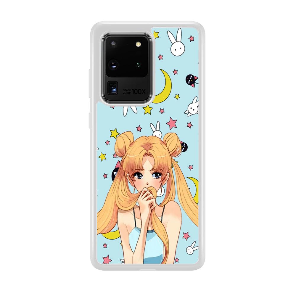 Sailor Moon Day to Relax Samsung Galaxy S20 Ultra Case-Oxvistore