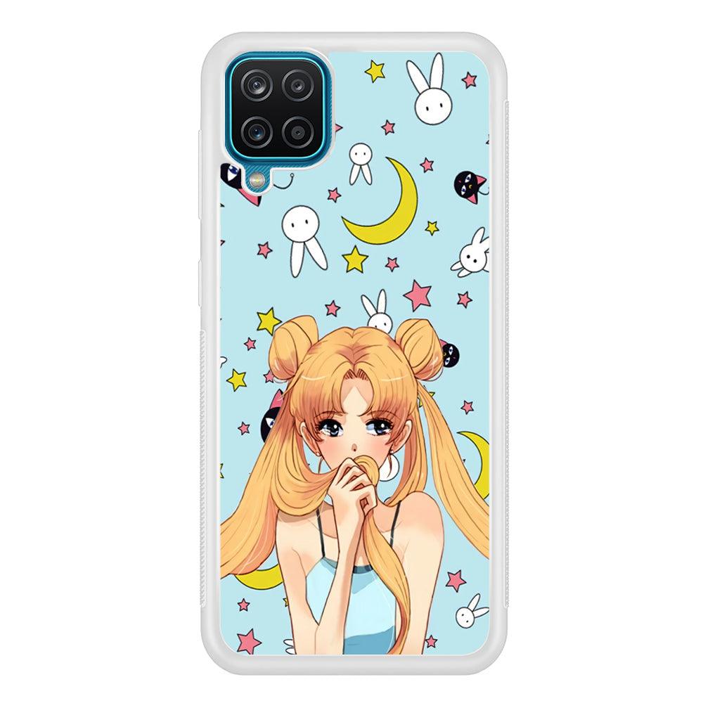 Sailor Moon Day to Relax Samsung Galaxy A12 Case-Oxvistore