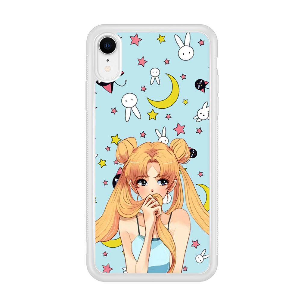 Sailor Moon Day to Relax iPhone XR Case-Oxvistore