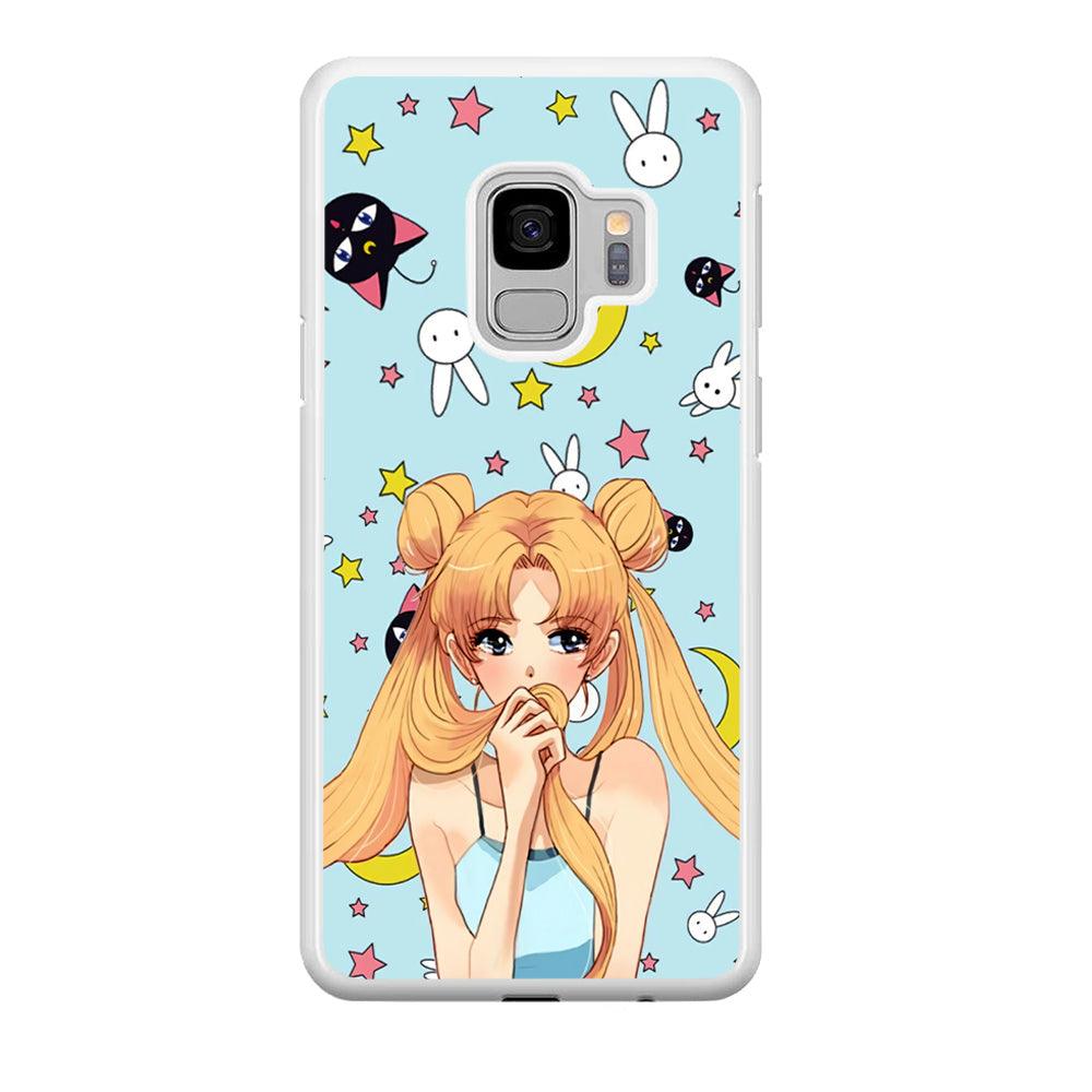 Sailor Moon Day to Relax Samsung Galaxy S9 Case-Oxvistore