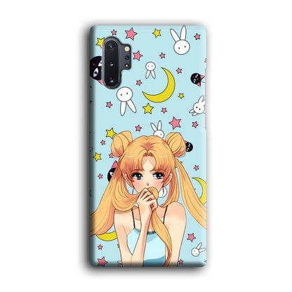 Sailor Moon Day to Relax Samsung Galaxy Note 10 Plus Case-Oxvistore