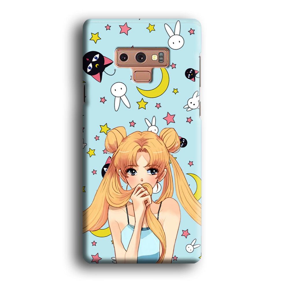 Sailor Moon Day to Relax Samsung Galaxy Note 9 Case-Oxvistore