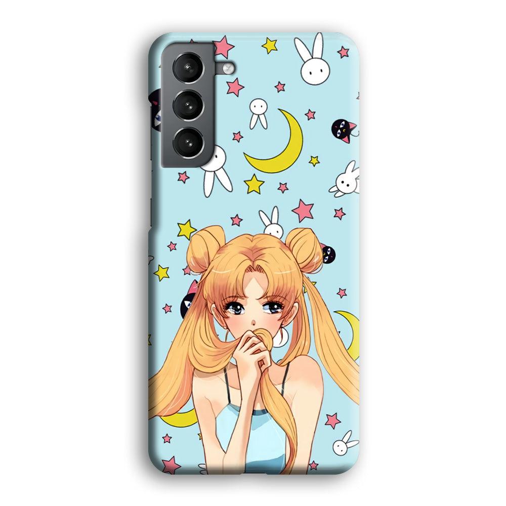 Sailor Moon Day to Relax Samsung Galaxy S21 Case-Oxvistore