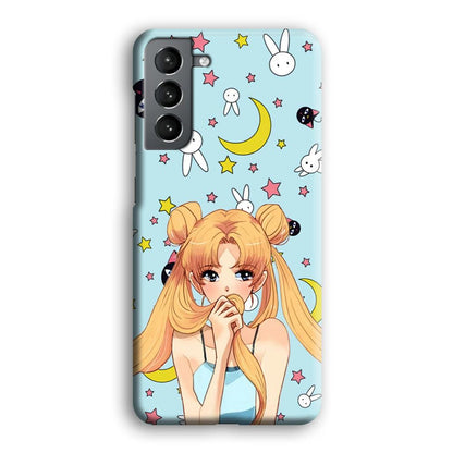 Sailor Moon Day to Relax Samsung Galaxy S21 Case-Oxvistore