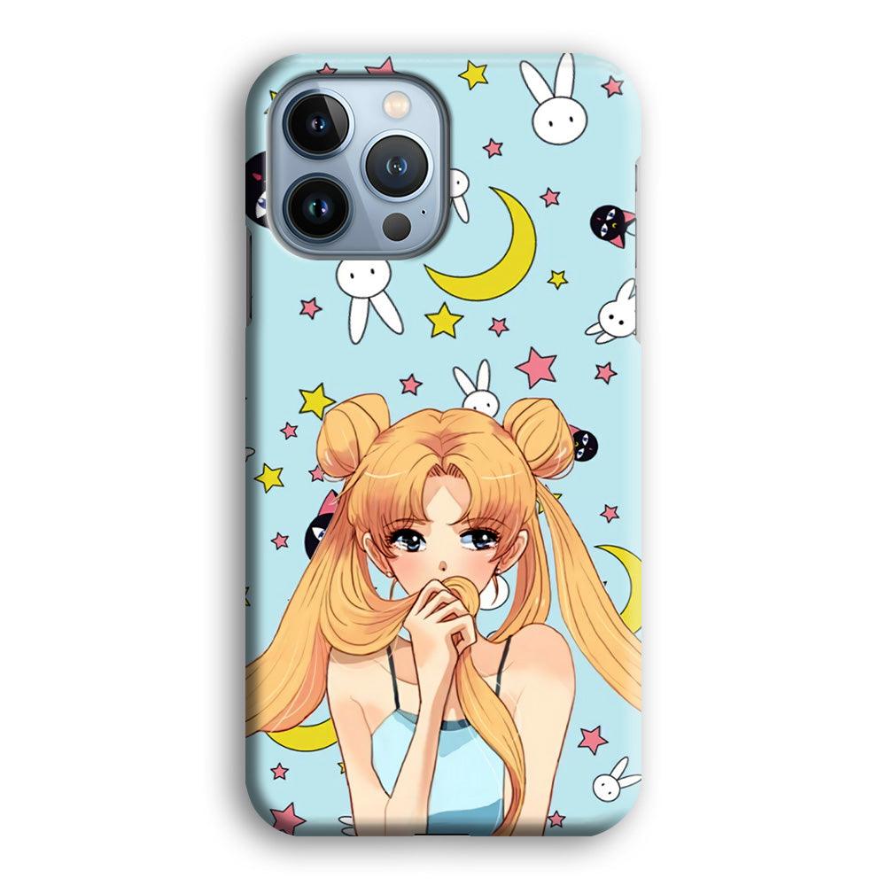 Sailor Moon Day to Relax iPhone 15 Pro Case-Oxvistore