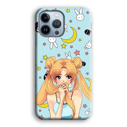 Sailor Moon Day to Relax iPhone 15 Pro Case-Oxvistore