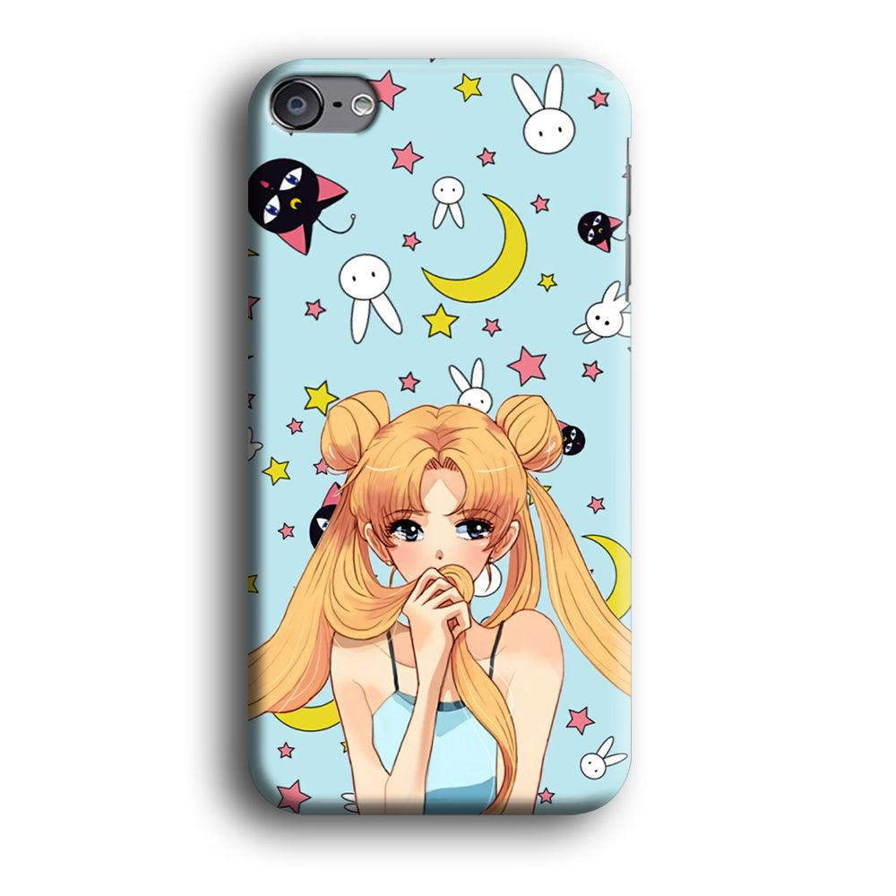 Sailor Moon Day to Relax iPod Touch 6 Case-Oxvistore