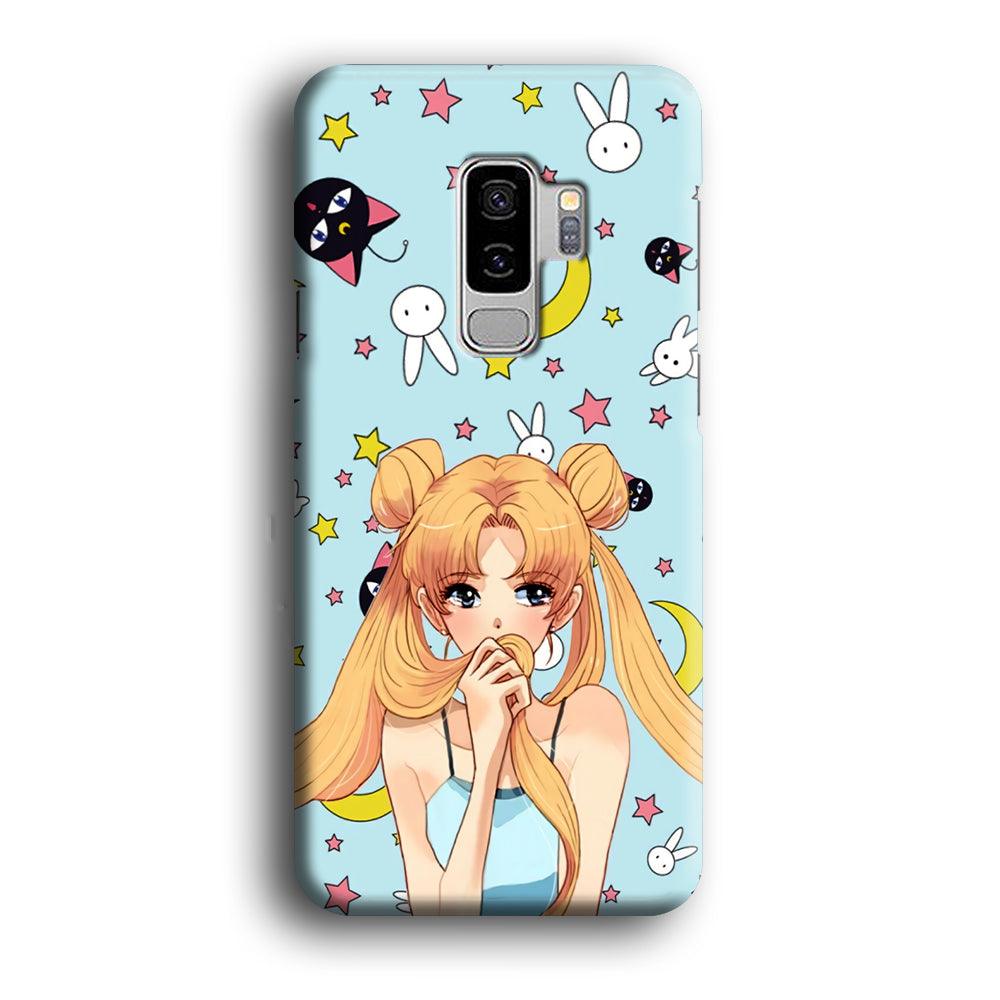 Sailor Moon Day to Relax Samsung Galaxy S9 Plus Case-Oxvistore