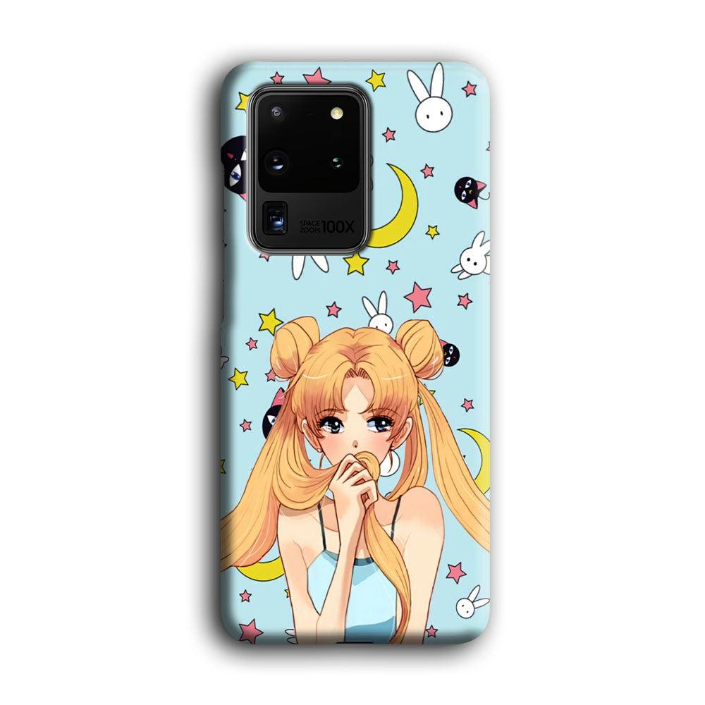 Sailor Moon Day to Relax Samsung Galaxy S20 Ultra Case-Oxvistore