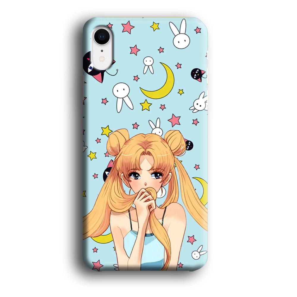 Sailor Moon Day to Relax iPhone XR Case-Oxvistore