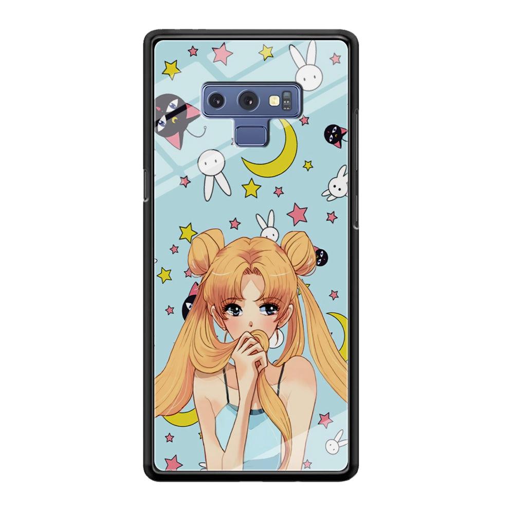 Sailor Moon Day to Relax Samsung Galaxy Note 9 Case-Oxvistore