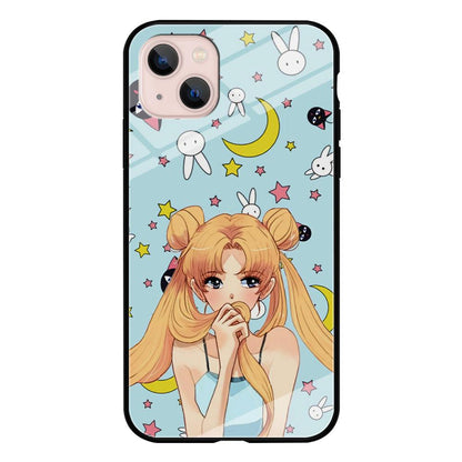 Sailor Moon Day to Relax iPhone 15 Plus Case-Oxvistore