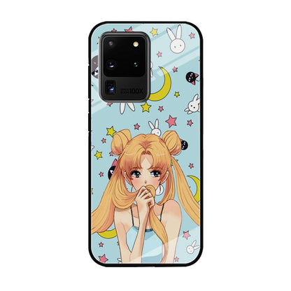 Sailor Moon Day to Relax Samsung Galaxy S20 Ultra Case-Oxvistore