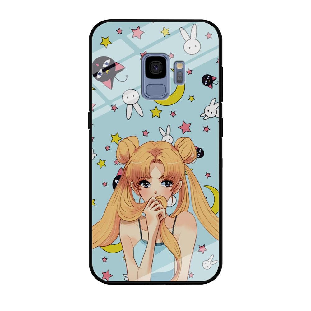 Sailor Moon Day to Relax Samsung Galaxy S9 Case-Oxvistore