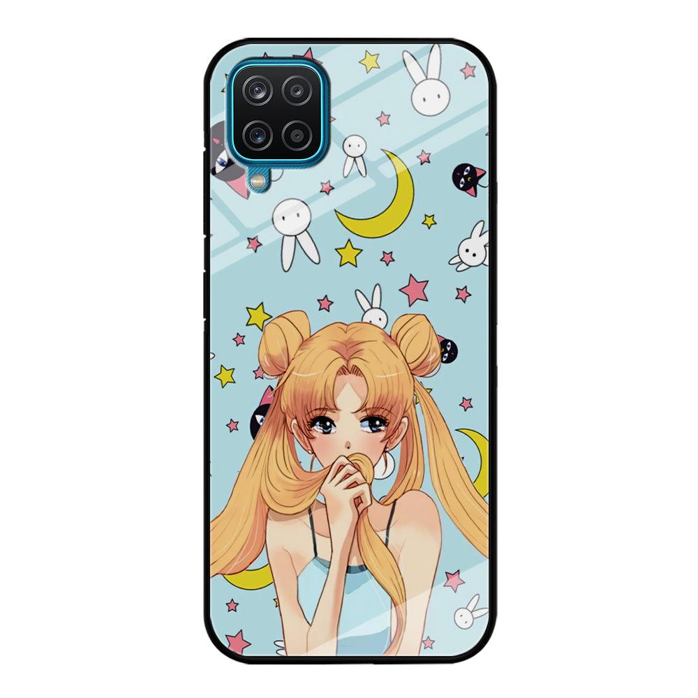 Sailor Moon Day to Relax Samsung Galaxy A12 Case-Oxvistore