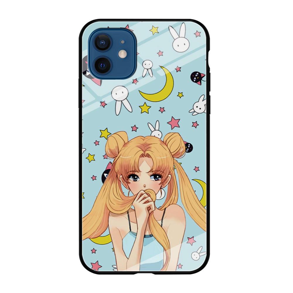 Sailor Moon Day to Relax iPhone 12 Case-Oxvistore