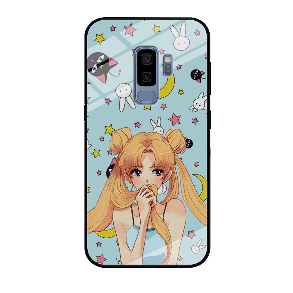 Sailor Moon Day to Relax Samsung Galaxy S9 Plus Case-Oxvistore