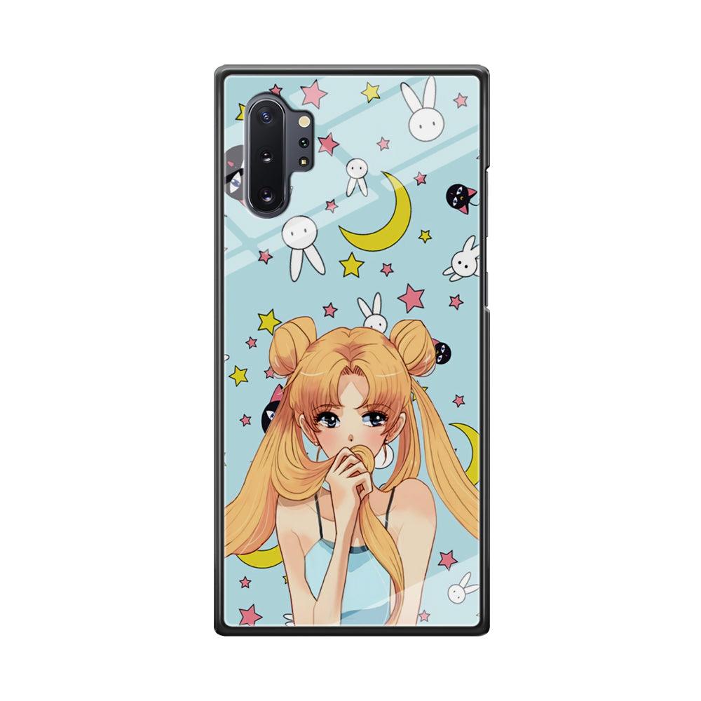 Sailor Moon Day to Relax Samsung Galaxy Note 10 Plus Case-Oxvistore