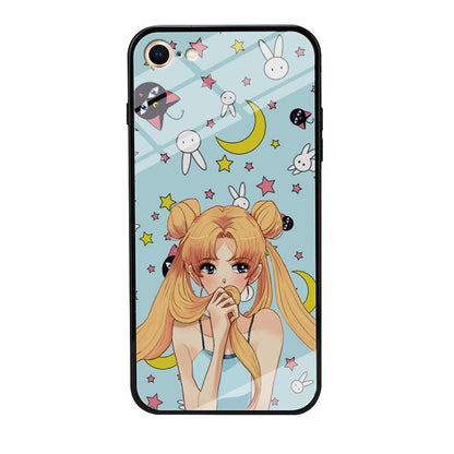 Sailor Moon Day to Relax iPhone 8 Case-Oxvistore