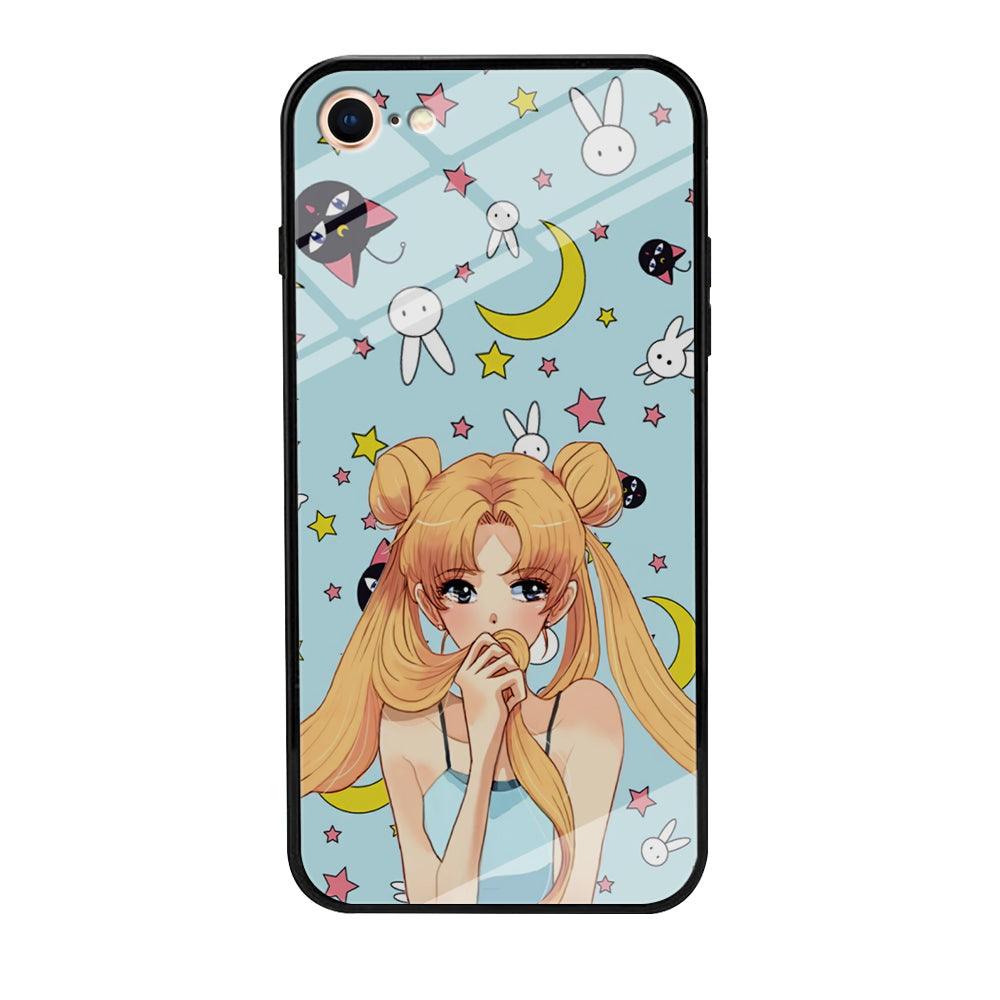 Sailor Moon Day to Relax iPhone 7 Case-Oxvistore