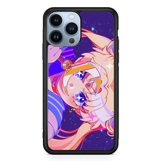 Sailor Moon a Confidence for Action iPhone 13 Pro Max Case-Rubber Black (2D Case)-Oxvistore