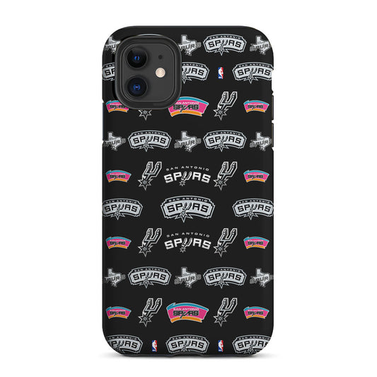 San Antonio Spurs Pattern 2 in 1 Tough Phone Case